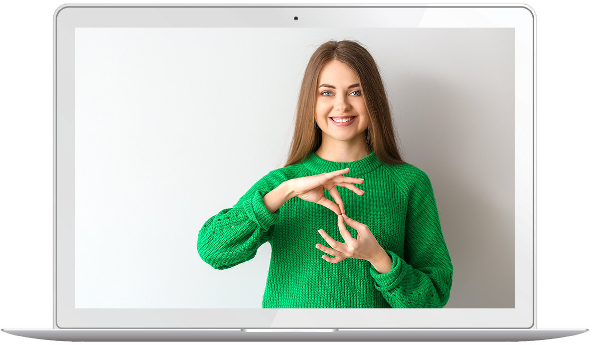 Szkolenie e-learningowe z wykorzystaniem języka migowego